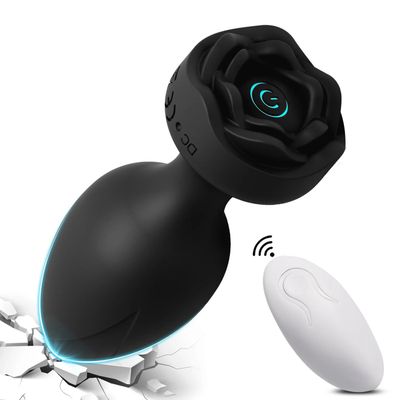 10-Speed Wireless Remote Anal Plug - Rechargeable Vibrating Prostate & G-Spot Massager for Men/Women | Hands-Free Couples Play_img_4