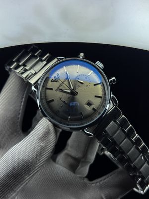 Emporio Armani Chain Oval Glass Gray Dial AA Grade_img_0