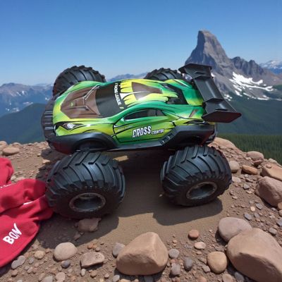 30 Kilo per Hour -High-Speed Monster Stunt Truck – 360° Spin, Big Tyre, Rechargeable RC Car_img_0