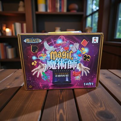 Magic Toy Set for Kids - 25+ Magic Tricks - Educational Fun Game Set_img_0