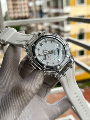 CASIO G SHOCK 2100 WHITE BELT WHITE DIAL TRANSPARENT_img_0