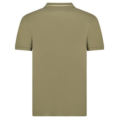 Men - Polo Short Sleeve 100% Cotton Khaki_img_1