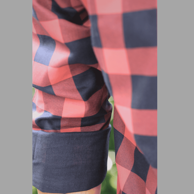 Men Long Sleeve Shirts Red_img_2