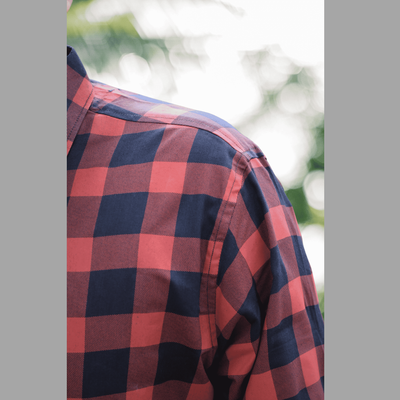 Men Long Sleeve Shirts Red_img_3