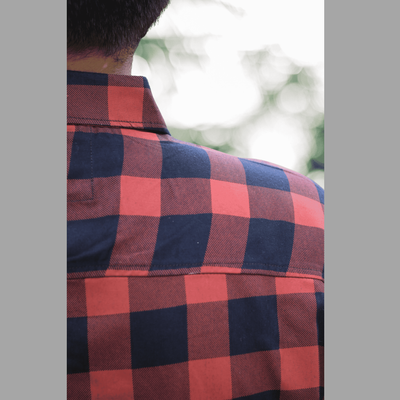 Men Long Sleeve Shirts Red_img_4