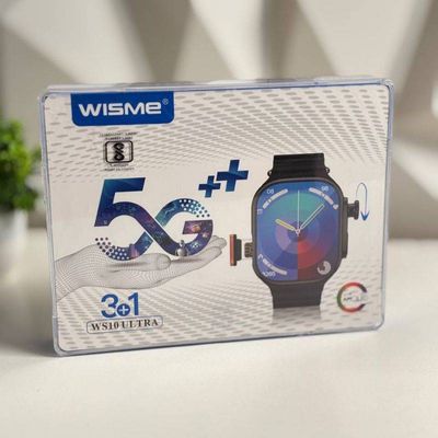 WS10 Ultra 5G Android Smartwatch | 360° Rotating Camera | 8GB RAM + 128GB Storage | Triple Strap Set & Accessories_img_1