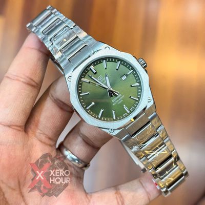 Edifice Master Grade || Japan Movement | Chain Style | Green Dial_img_2