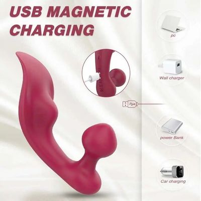 Remote Control Couple Vibrator - Dual Stimulation Toy for Her & Him, Powerful Anal & Vaginal Pleasure with 10 Vibration Modes_img_1