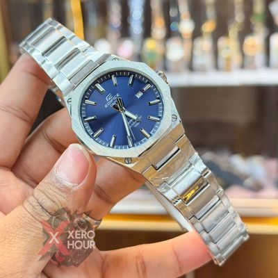 Edifice Master Grade || Japan Movement | Chain Style | Full Blue_img_0