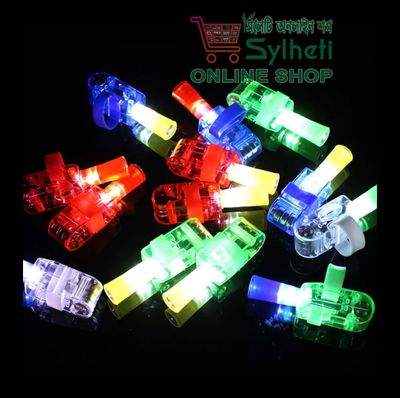 Pack of 05: LED Projection Finger Lights – Bright, Fun & Colorful Party Accessories_img_3