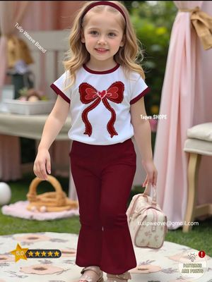 👑🔥Cute Comfort Premium Long T-Shirt Sets Princesses!👑)_img_0