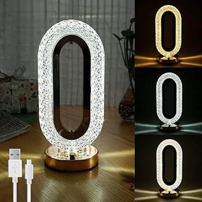 Cristal Table Lamp LED Light_img_2