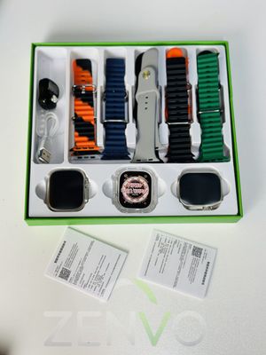 Y70 Ultra Couple Smartwatch With 13 Straps + Digital Tazbi_img_1