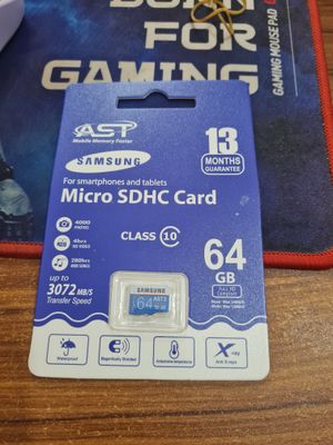 Samsung 64GB Micro SDHC Card, High Speed, Waterproof_img_0