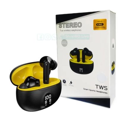 895B Stereo TWS Wireless Bluetooth Headphones 5.3 | LED Power Display, Stereo Sound, Noise Reduction In-Ear Earphones_img_1