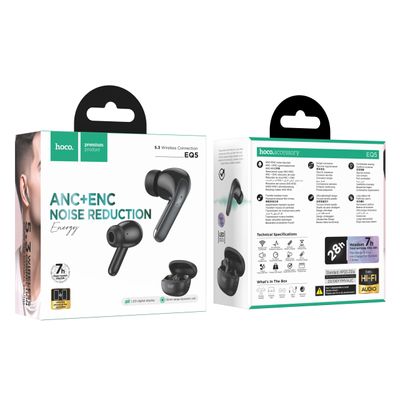 Hoco EQ5 ANC+ENC Wireless Earbuds_img_3