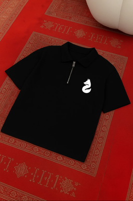Half-Zip Polo Tee