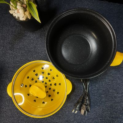 Mini Multi-functional Double Layer Electric Cooking Pot 1.8L - Ramdom Color_img_1