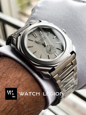 BVLGARI 60 SEC MATT GREY DIAL_img_2