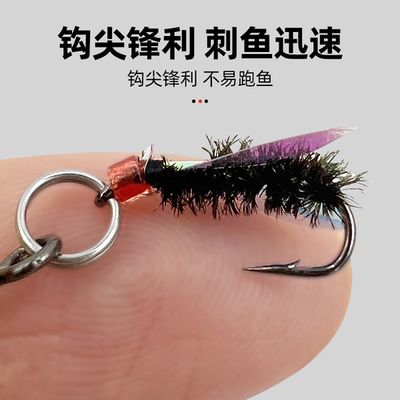 5 pcs 10g Spoon Lure for Fishing - Modified Moth Sequins Fly Sequins Hanging Propeller Fly Hook Poisonous Mosquito Hook Remote Lure Fly Bait Fly Bait_img_11
