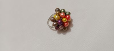 Pearl  Adjustable Finger Ring_img_0
