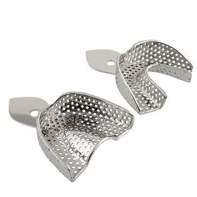 Metallic perforated impression tray ( 1 pair ) size 3_img_0