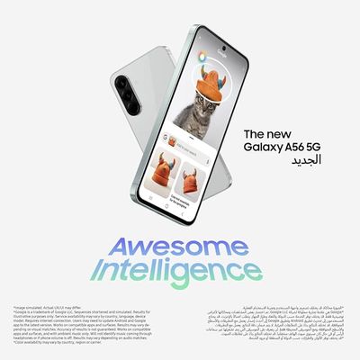 Samsung Galaxy A56 5G, Android Smartphone, 256GB Storage, 8GB RAM, Awesome Lightgray, 6x OS Upgrades, Large Display, Long Battery Life (UAE Version)_img_2