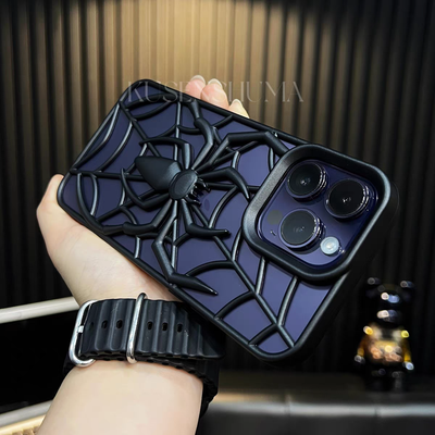Matte 3D Spider Heat Dissipation Soft Case_img_2