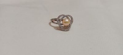 Pearl Adjustable Finger Ring_img_2