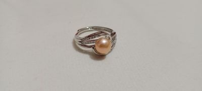 Pearl Adjustable Finger Ring_img_2