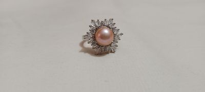 Pearl Adjustable Finger Ring_img_0