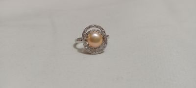 Pearl Adjustable Finger Ring_img_1