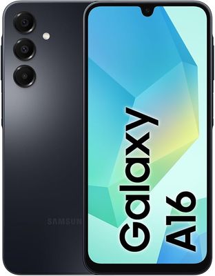 Samsung Galaxy A16 LTE, Android Smartphone, Dual SIM Mobile Phone, 4GB RAM, 128GB Storage, Black