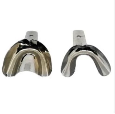 Metallic plane impression tray ( 1 pair ) size 3_img_0