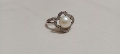 Pearl Adjustable Finger Ring_img_0