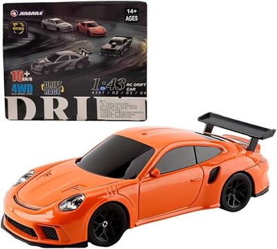 Porsche 1/43 RC Drift Car 2.4GHz 4WD Mini RC Cars 18KM/H RC Racing Car_img_1