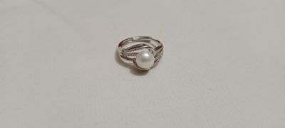 Pearl Adjustable Finger Ring_img_1