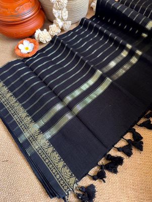 Black Handloom Saree_img_0