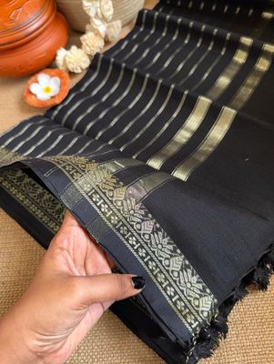 Black Handloom Saree_img_5