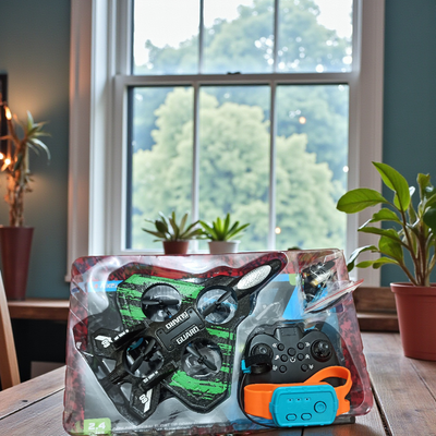 4-Axis RC Aircraft Drone – Rolling 360° Stunt Plane with Remote & Wrist Control_img_2