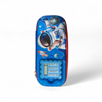 Kids Smart Pencil Box with Calculator – Cartoon Design School Pencil Case_img_0