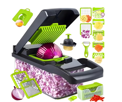 PLATINUM 16-in-1 Quicker Vegetable Chopper, Slicer & Cutter_img_0