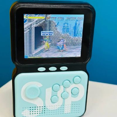 Sup M3 Video Games Consoles Retro Classic 900 Games In 1 Handheld Gaming Players Sup Console Game Box- Green Color_img_1