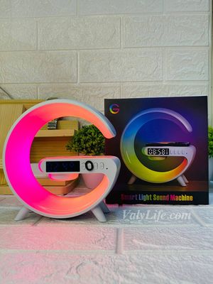 G63 Smart Clock with RGB Light, Bluetooth Speaker, and Wireless Charger_img_0