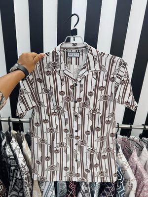 China indigo fabrics half sleev qvan collar shirt._img_0
