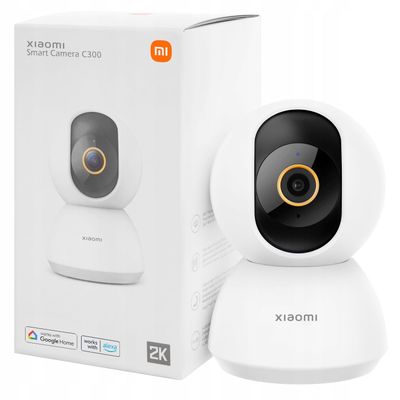 Xiaomi C300 360 Degree 2K Night Vision IP Camera- White Color_img_1
