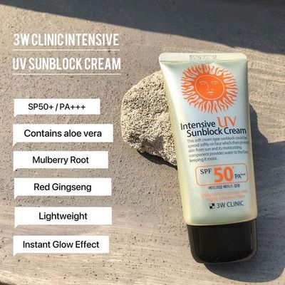 3W Clinic Intensive UV Sunblock Cream SPF 50+ PA+++ 70ml – 74892_img_7