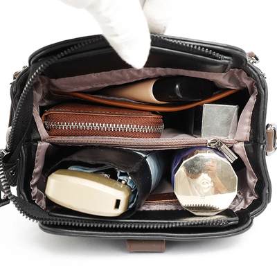 High-quality Messenger Bags For Women Luxury Crossbody Shoulder Bags Female(khaki)_img_3
