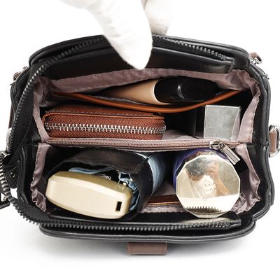High-quality Messenger Bags For Women Luxury Crossbody Shoulder Bags Female(Coffee)_img_2