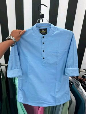 Sky Blue Katua For Men_img_1
